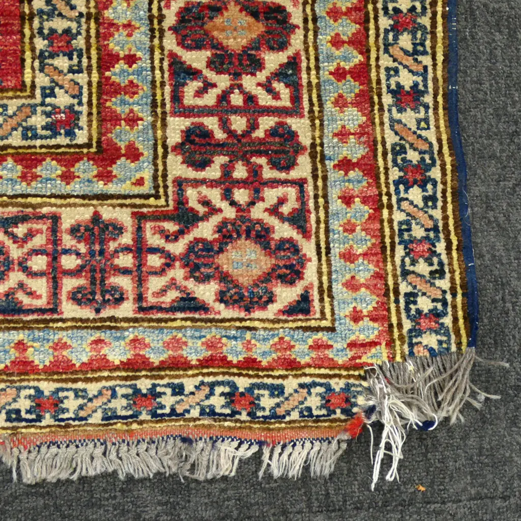 HAND KNOTTED ALL WOOL RUG 2100x1310mm Image 1++