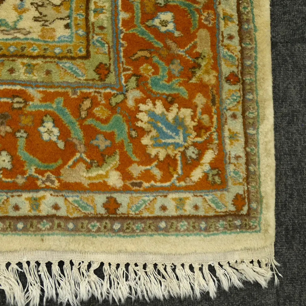 HAND KNOTTED WOOL PILE RUG 1830x1220mm Image 1++