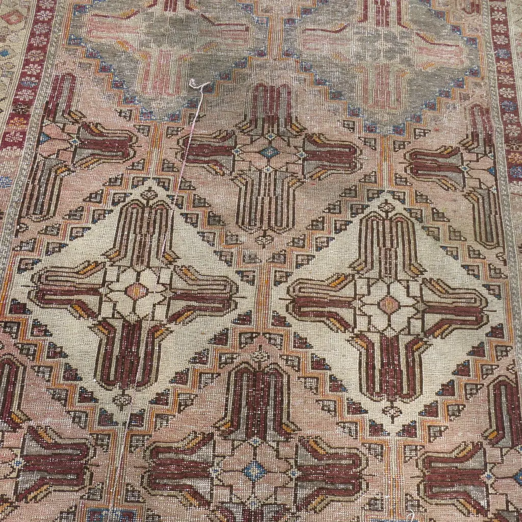 2 HAND KNOTTED RUGS faults 2000x1260 & 2080x1400mm Image 1++