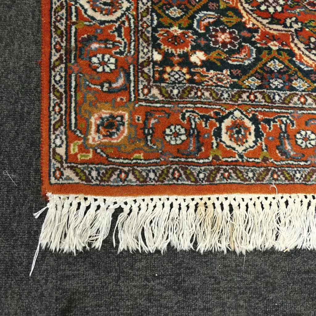 HAND KNOTTED WOOL PILE RUG 1550x950mm Image 1++