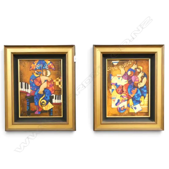 2 DORIT LEVI SERIGRAPHS 330x245mm