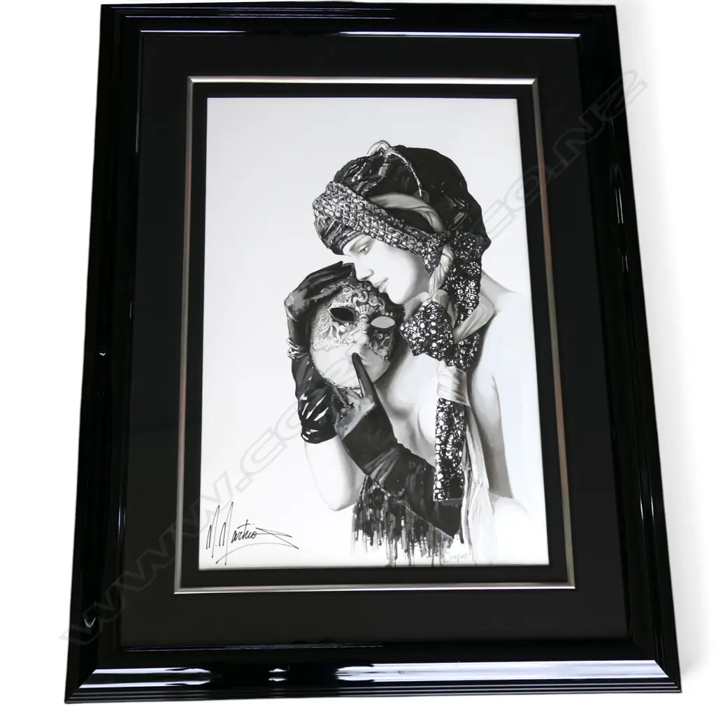 MARTIROS MANOUKIAN (b. 1947) 'SILENT ADVICE' SERIGRAPH 790x520mm Image 1++