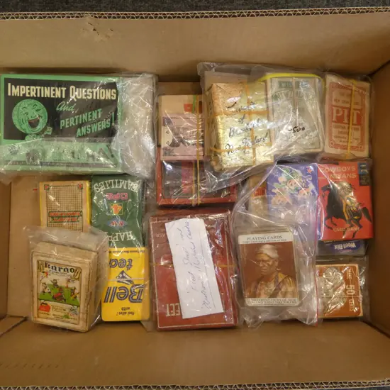 COLLECTION OF VINTAGE CARD PACKS Incl. EARLY N.Z.