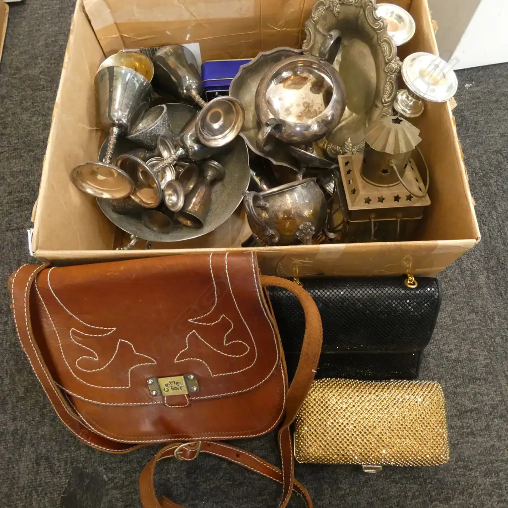 ASST. EPNS, LEATHER BAG, EVENING BAGS ETC Image 1++