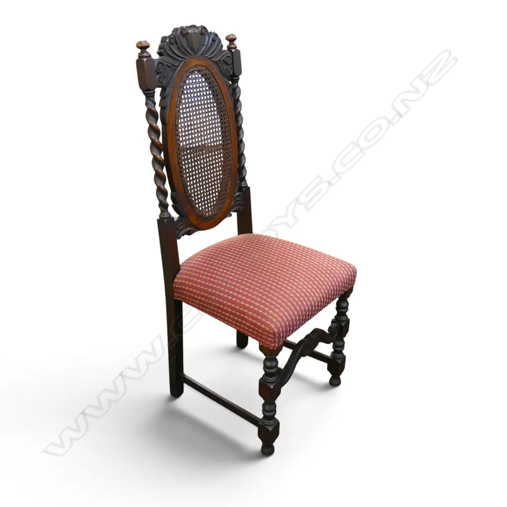 CANE BACK BARLEY TWIST CHAIR  Image 1++