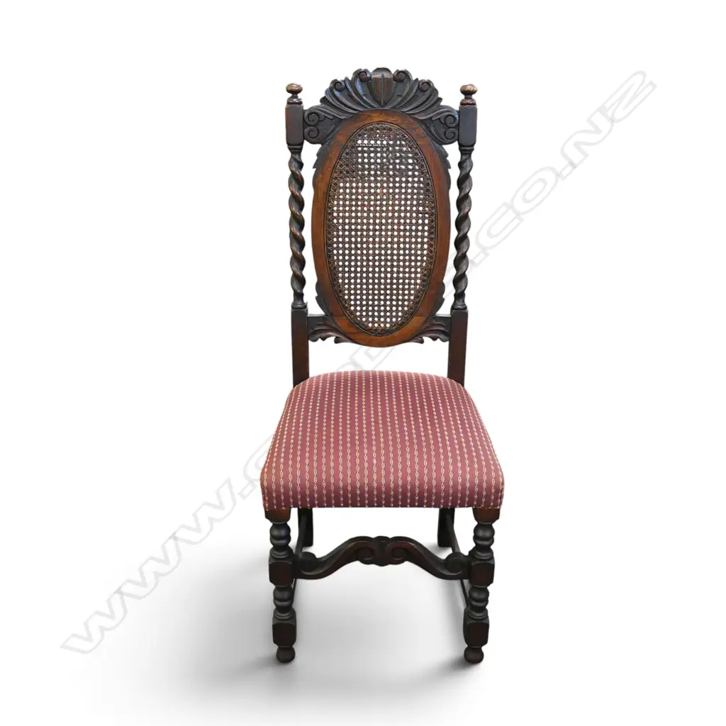 CANE BACK BARLEY TWIST CHAIR  Image 1++