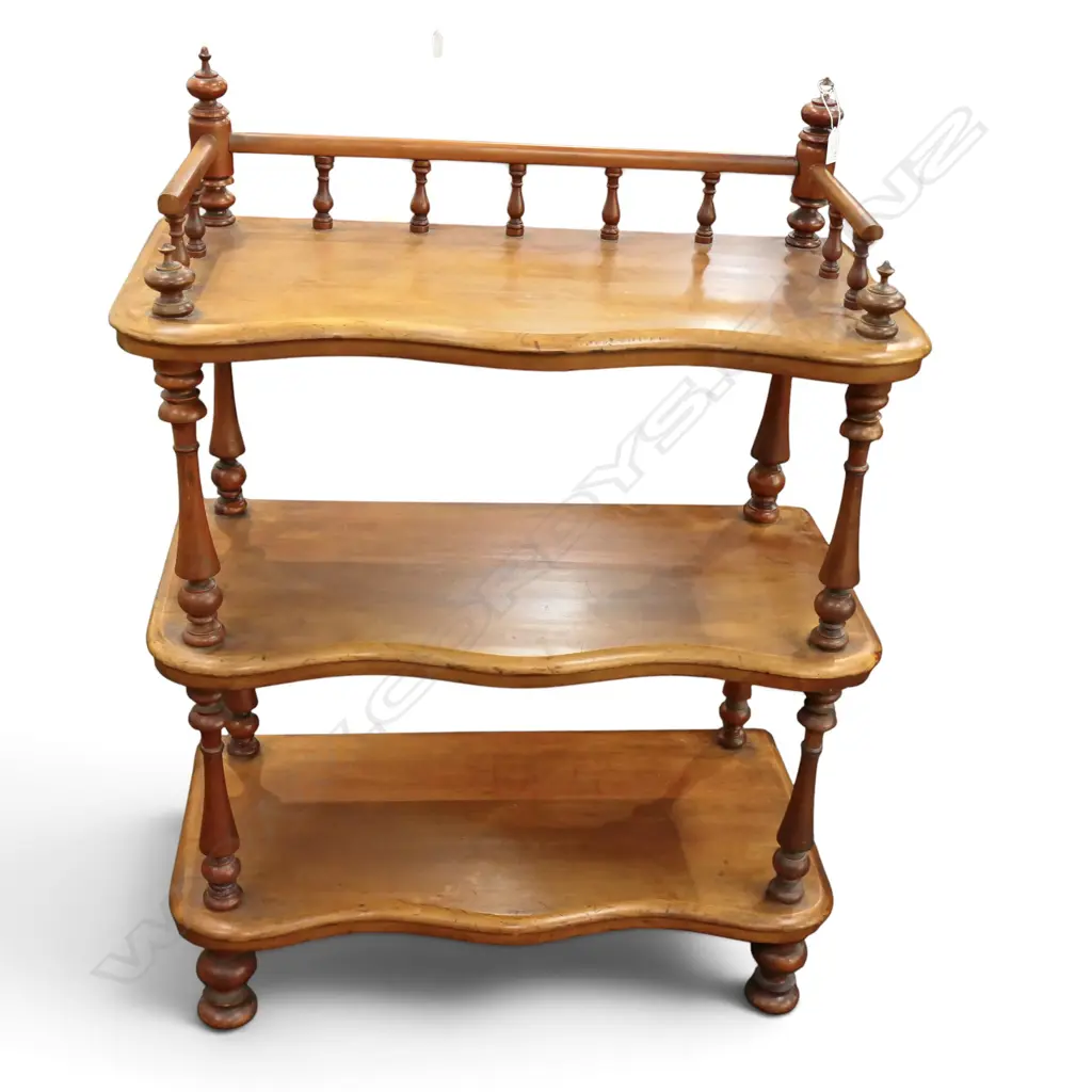 COLONIAL 3 TIER WHATNOT 760x380x1015mm Image 1++