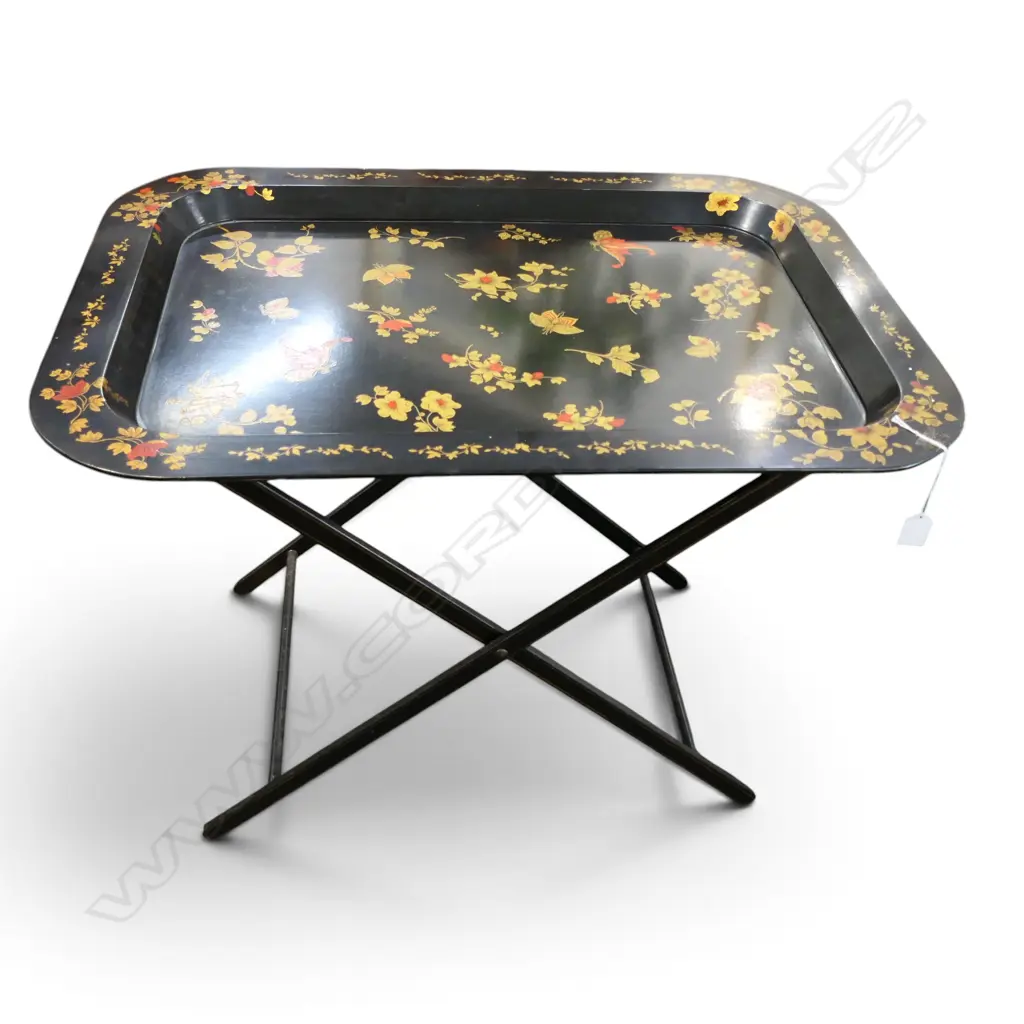 ITALIAN TRAY TABLE 560x770x595mm Image 1++
