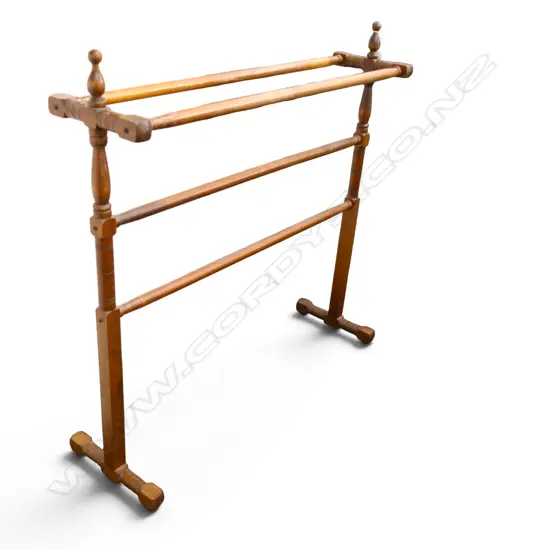 WOODEN TOWEL RAIL W.915mm