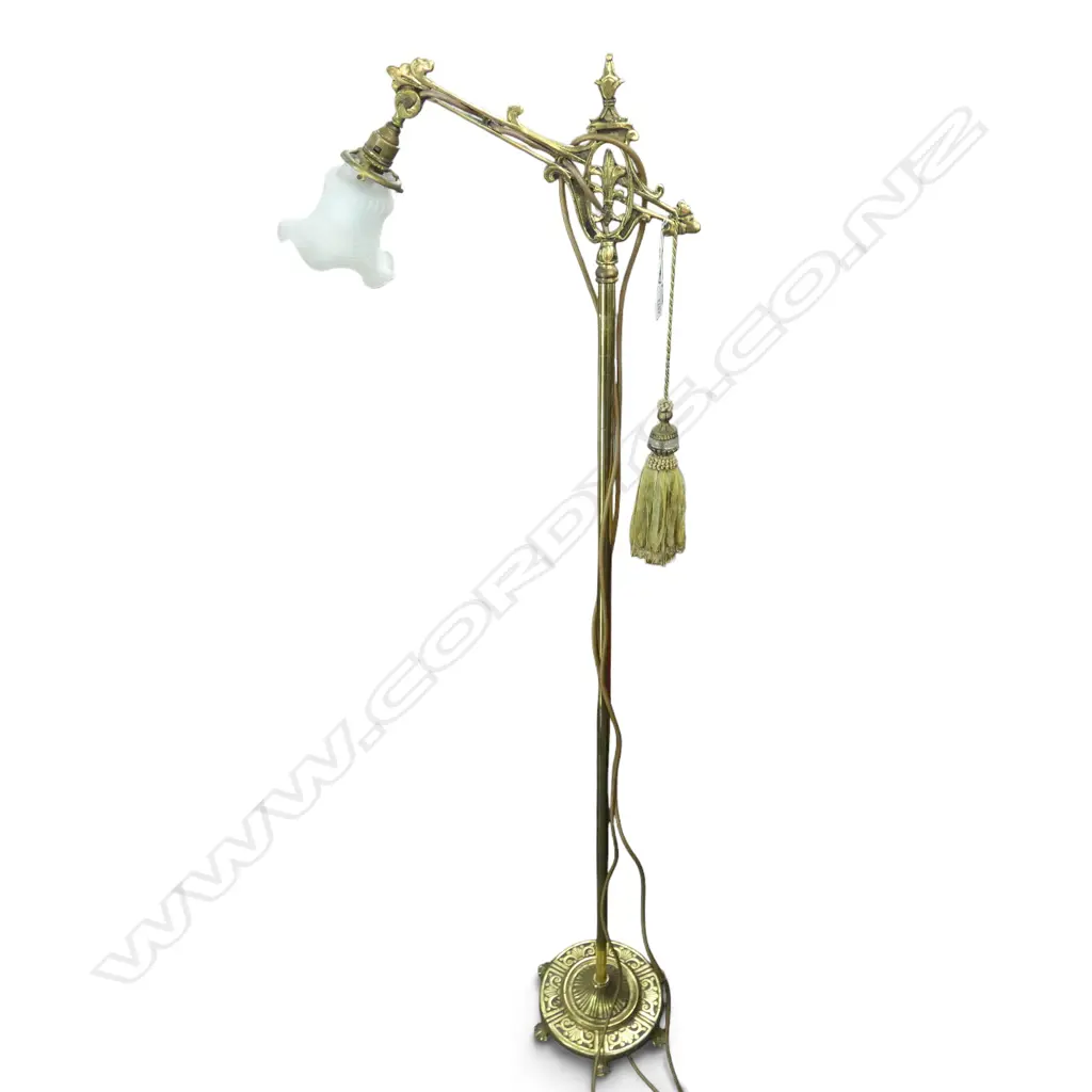 BRASS STANDARD LAMP H.1480mm Image 1++