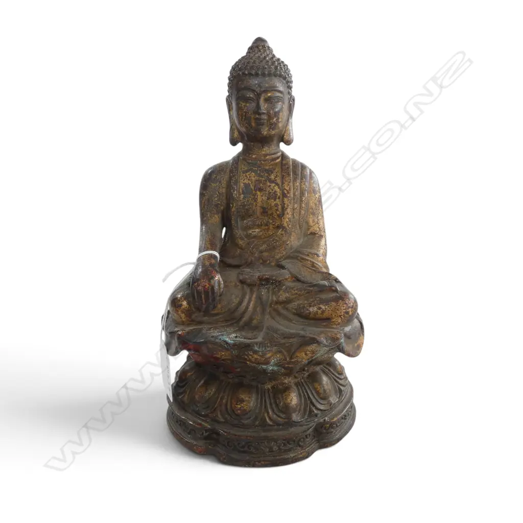 GILT METAL BUDDHA H.240mm Image 1++