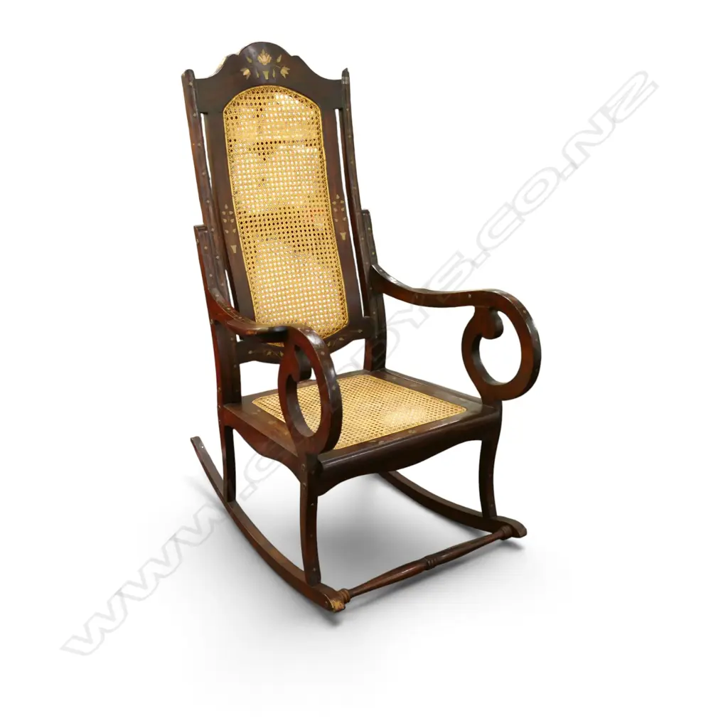 INLAID ROCKING CHAIR Image 1++