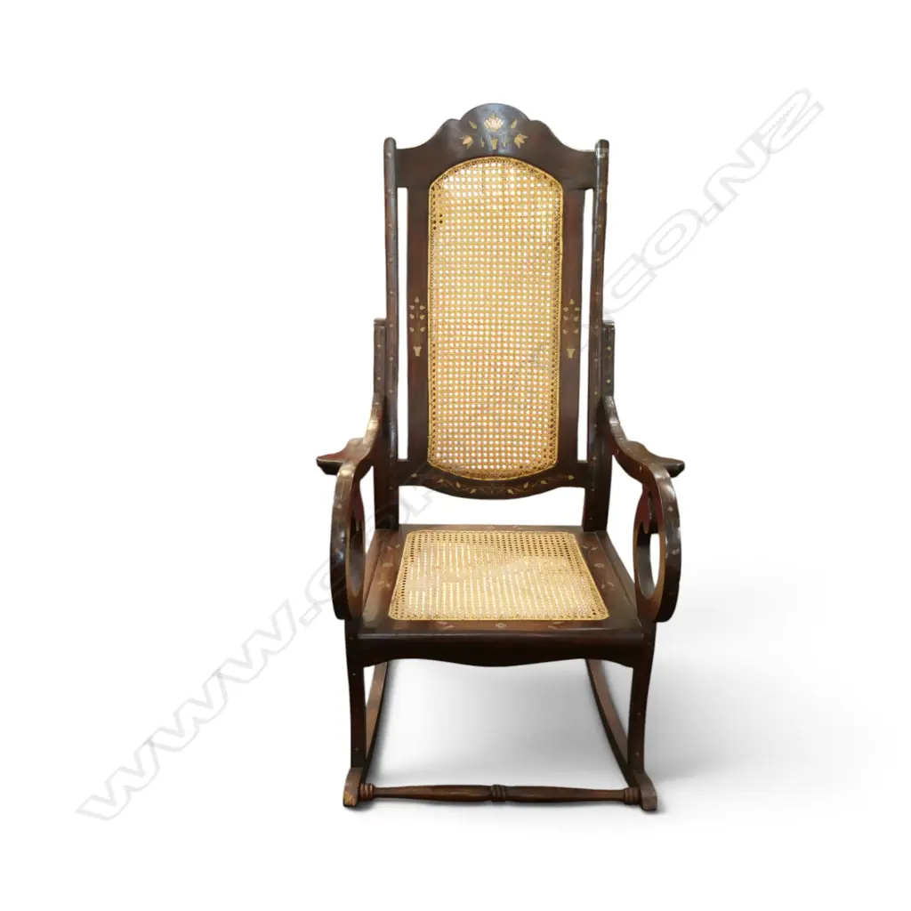 INLAID ROCKING CHAIR Image 1++