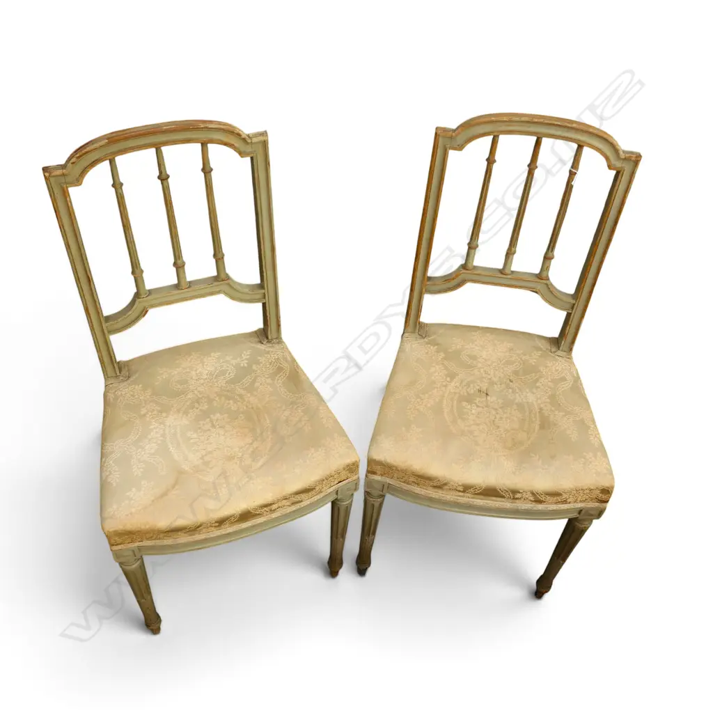 2 FRENCH PARLOUR CHAIRS  Image 1++
