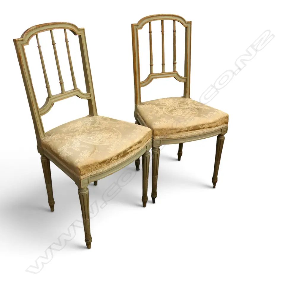 2 FRENCH PARLOUR CHAIRS  Image 1++