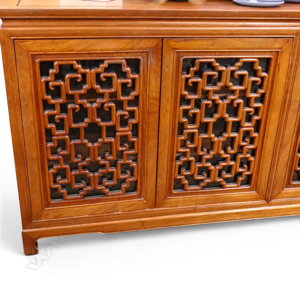 ORIENTAL FOUR DOOR SIDEBOARD 1830x485x830mm Image 1++