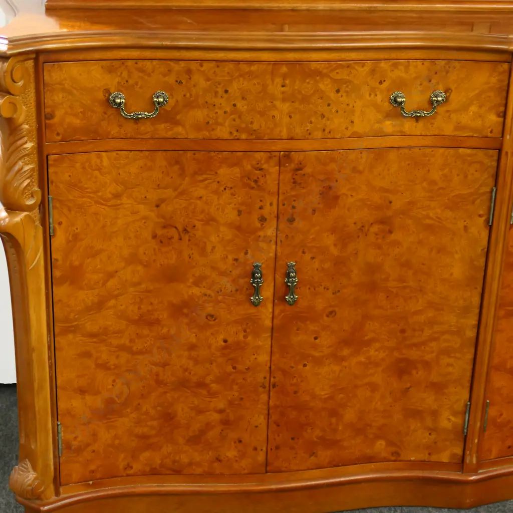 LG 2 PART WALNUT CABINET 1700x600x2340mm Image 1++