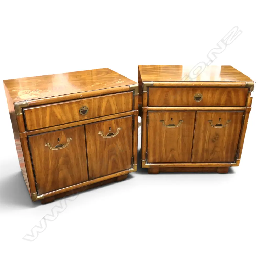 PR BEDSIDE CABINETS 'ACCOLADE BY DREXEL' 625x425x615mm some marks Image 1++