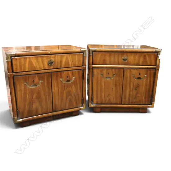PR BEDSIDE CABINETS 'ACCOLADE BY DREXEL' 625x425x615mm some marks