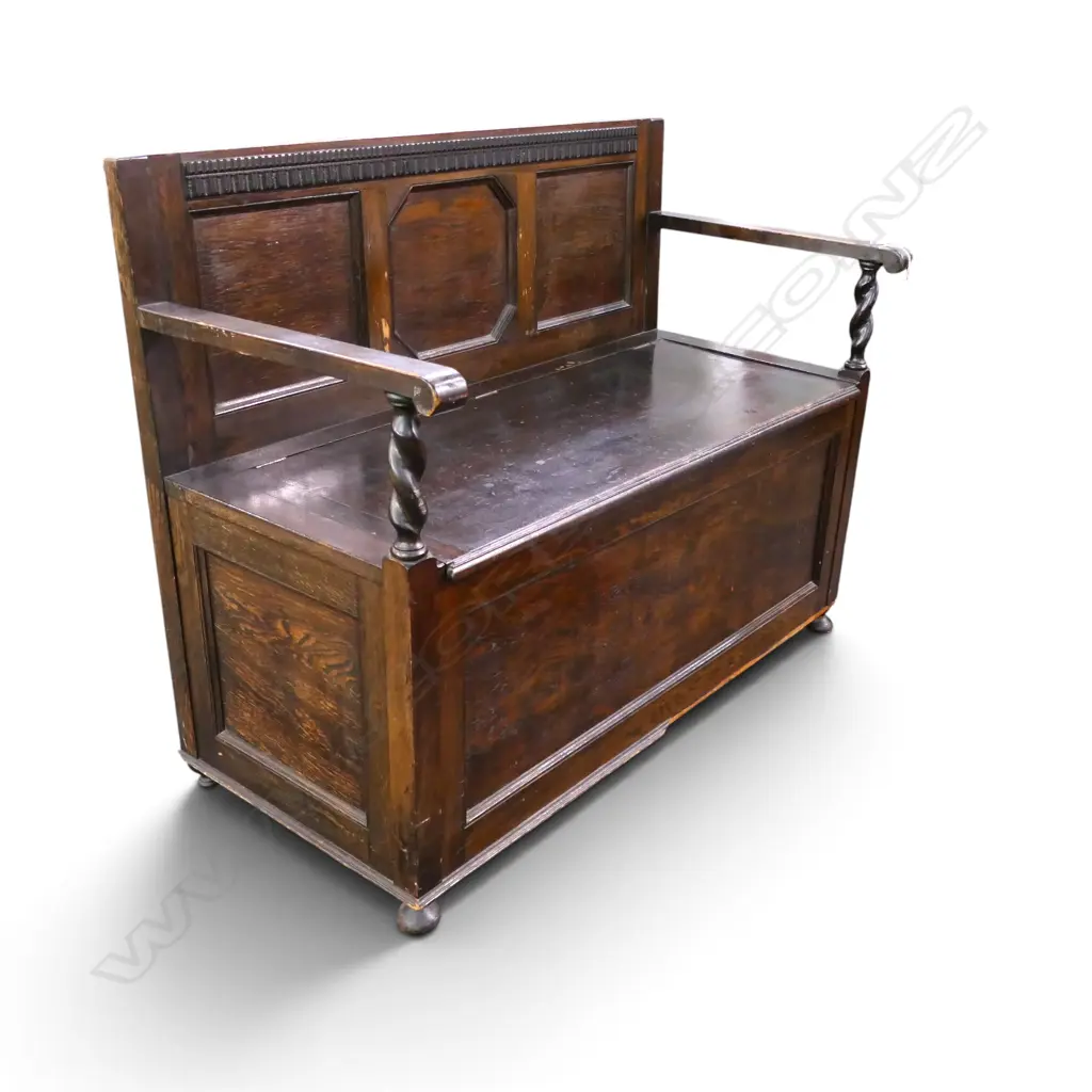 OAK MONK SEAT W.1150mm Image 1++
