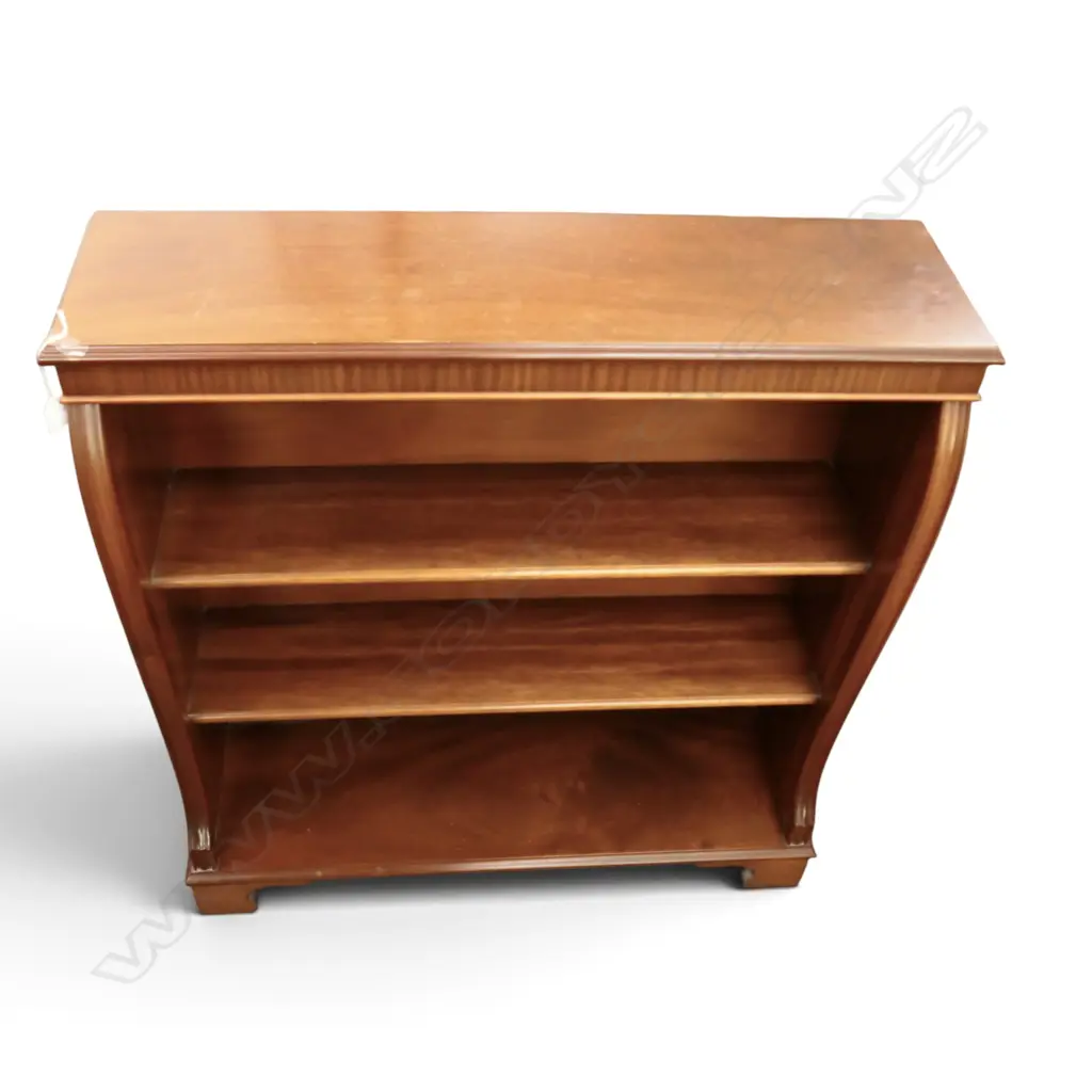 MAHOGANY BOOKCASE 900x280x975mm Image 1++