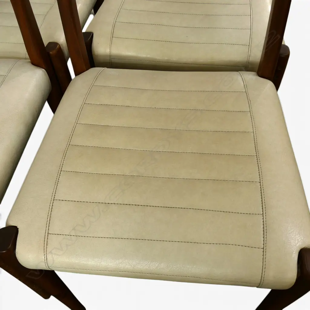 4 RETRO DINING CHAIRS 'FLAIR' Image 1++