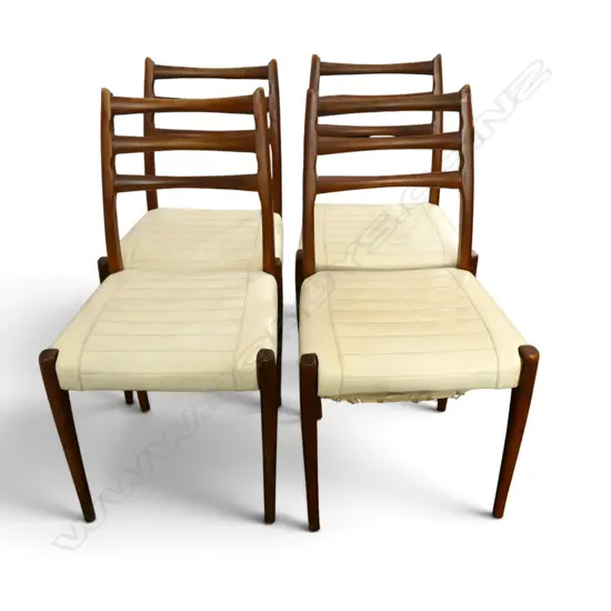 4 RETRO DINING CHAIRS 'FLAIR'