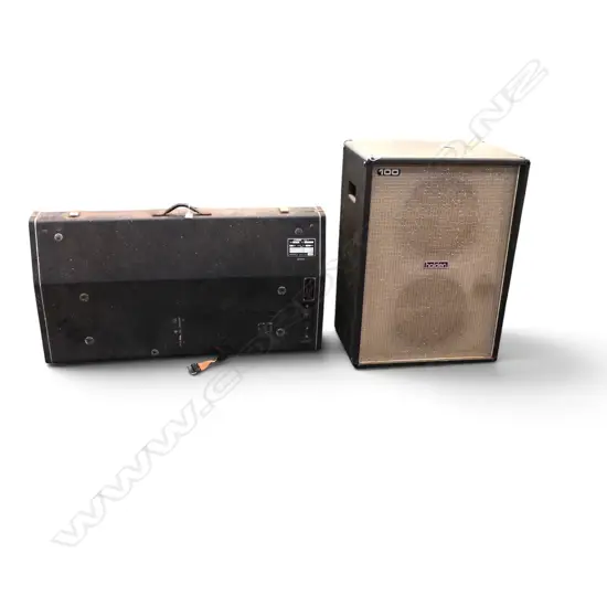HOLDEN AMP W.570x375x780mm + YAMAHA VC-20 KEYBOARD