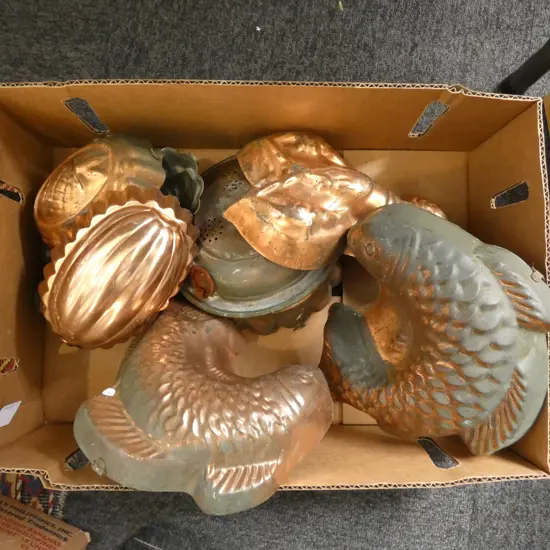 COPPER JELLY MOLDS