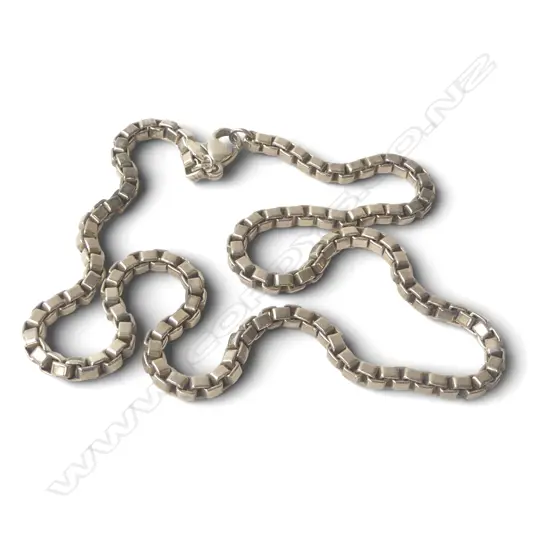 TIFFANY & Co. SILVER HEAVY CHAIN 35gms 46cm long