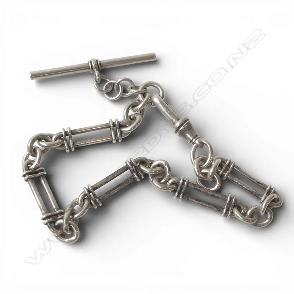 STG SILVER BRACELET L.235mm 18.3gms Image 1++