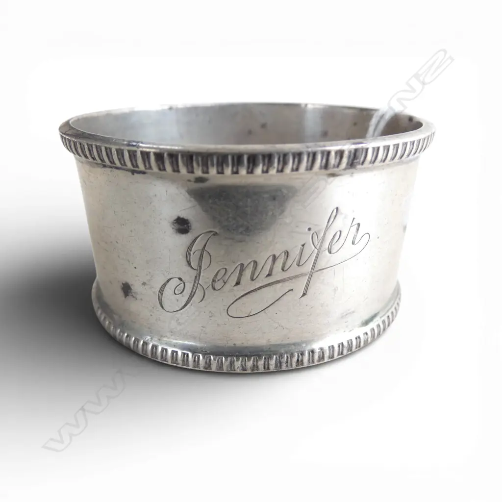 STG SILVER NAPKIN RING, SHEFFIELD 1926, 28gms Image 1++