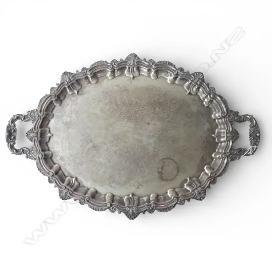 LG SILVER OVER COPPER BUTLERS TRAY 740x495mm