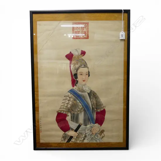 CHINESE DEITY ART 590X410MM