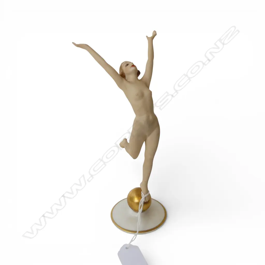 HUTSCHENREUTHER ART DECO 'SUN CHILD' FIGURINE H.220mm Image 1++
