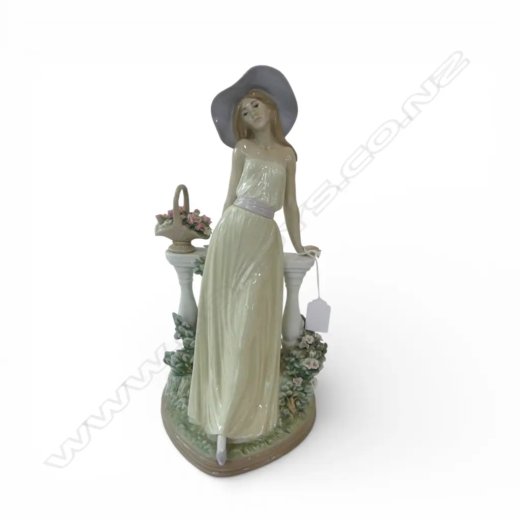 LLADRO FIGURE TIME FOR REFLECTION H.355mm Image 1++