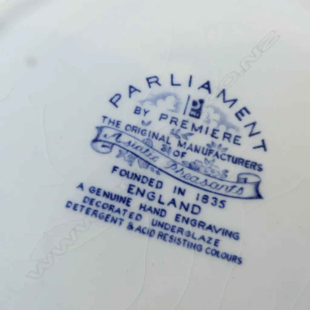 ASST. FANCY CHINA PLATES/DISHES; WEDGWOOD, ROYAL CROWN DERBY, etc Image 1++