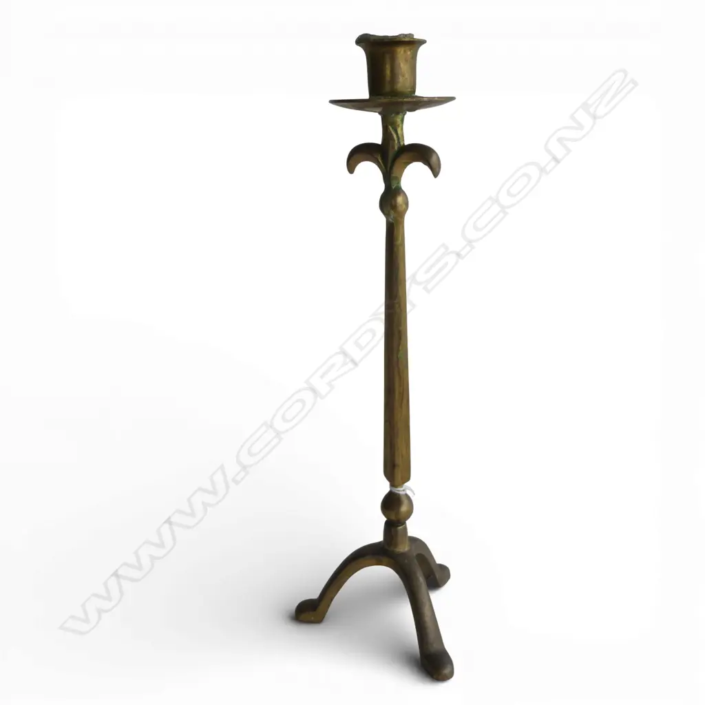 BRASS CANDLESTICK H.330mm Image 1++