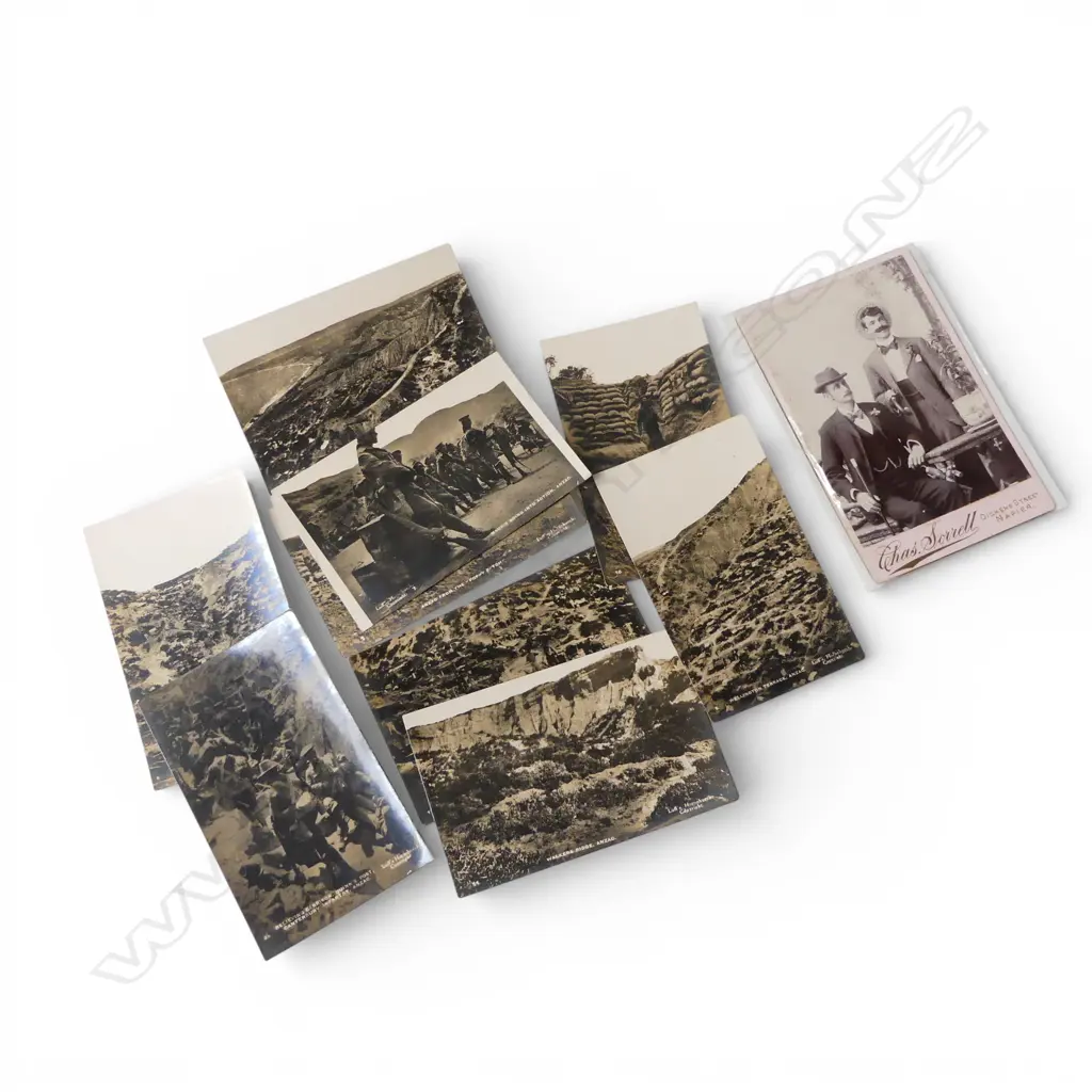 8 ANZAC POSTCARDS & 1 EDWARDIAN Image 1++