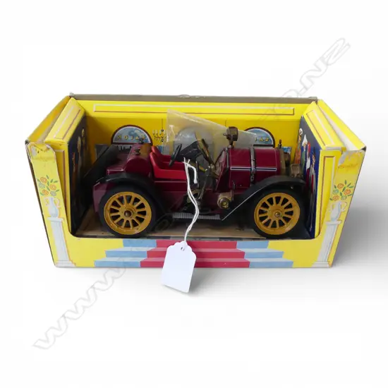 SCHUCO 'OLDTIMER' MERCER TYP 35J 1913 CAR MODEL, L.180mm, BOXED