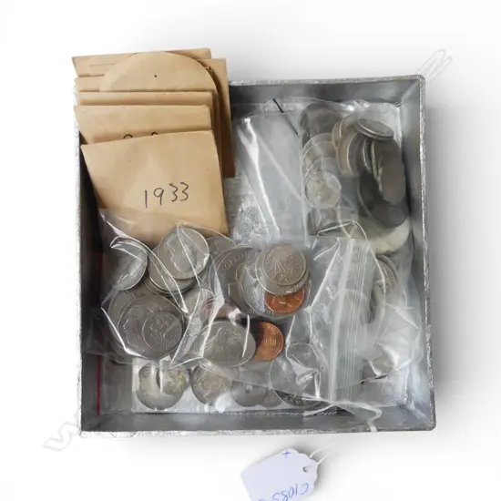 OLD WORLD COIN COLLECTION some silver 