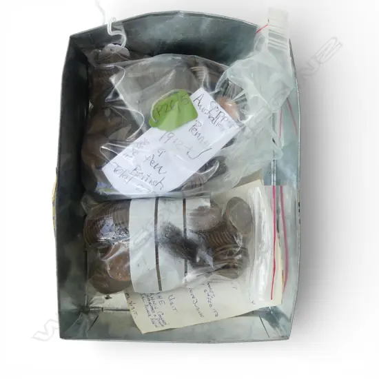 LG QTY AUSTRALIAN COPPER 1/2 PENNIES 2.7KG