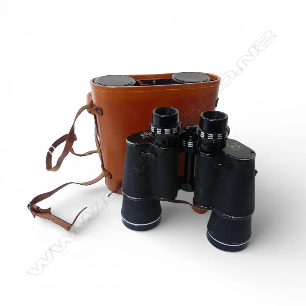 2 PRS BINOCULARS, ONE CASED Image 1++
