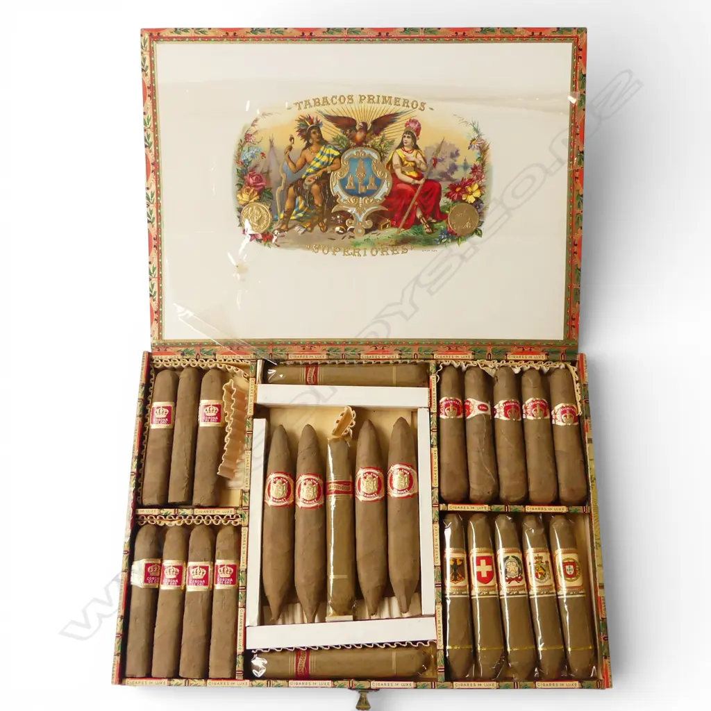 A BOX OF CUBAN CIGARS (CONTAINS 24 CIGARS) Image 1++