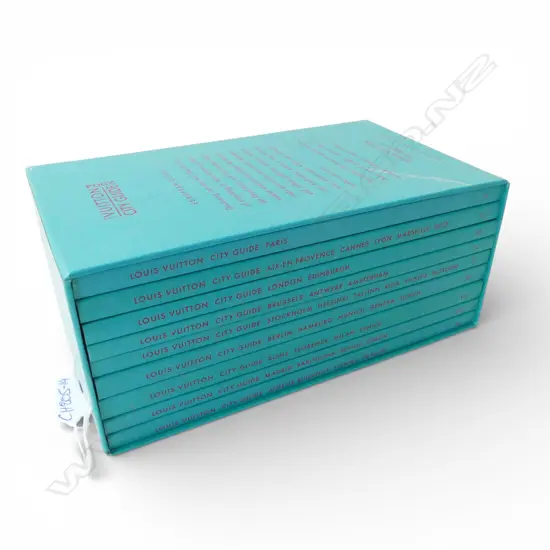 2004 LOUIS VUITTON 9 VOL. CITY GUIDE - EUROPEAN CITIES 