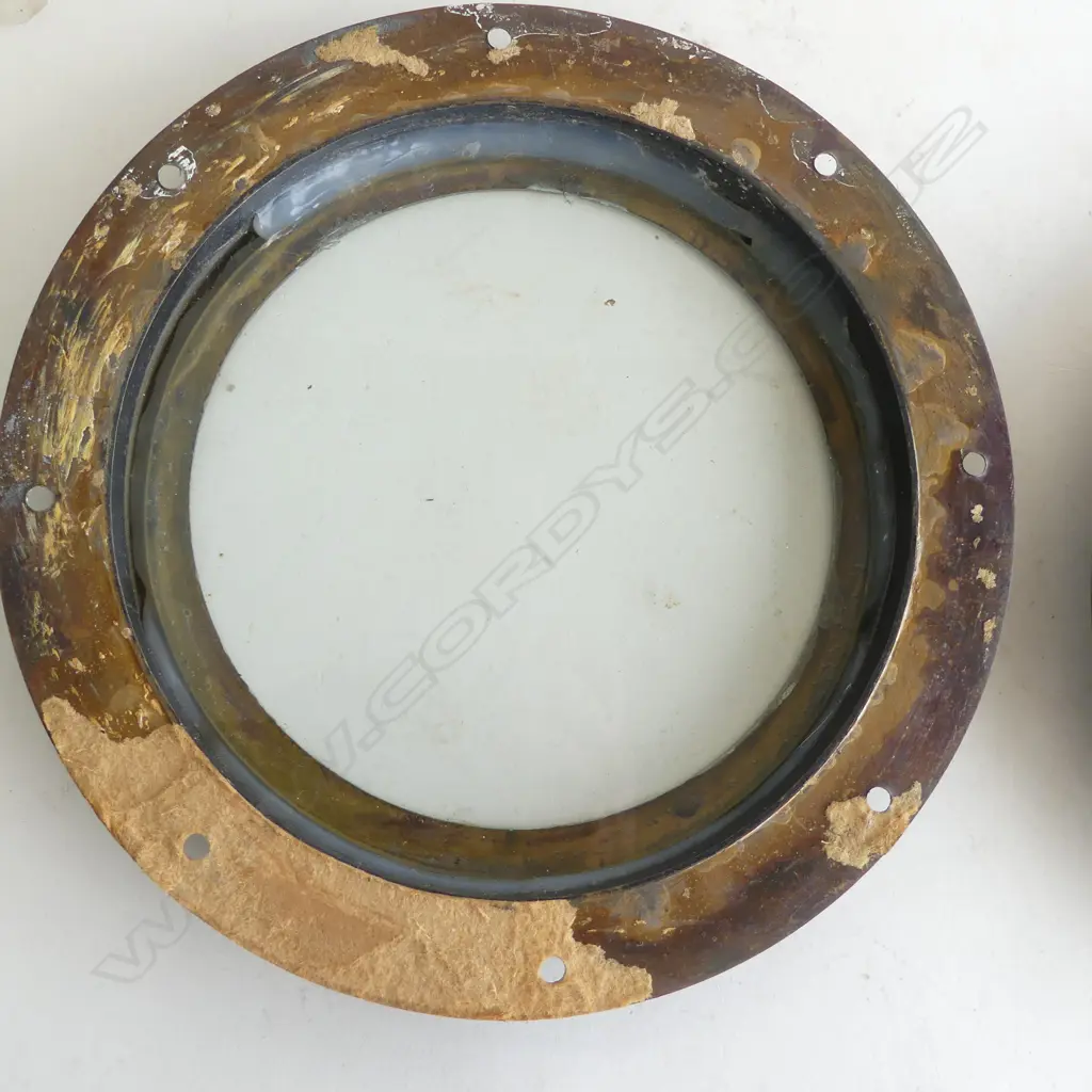 PR BRONZED METAL PORTHOLES 220mm dia Image 1++