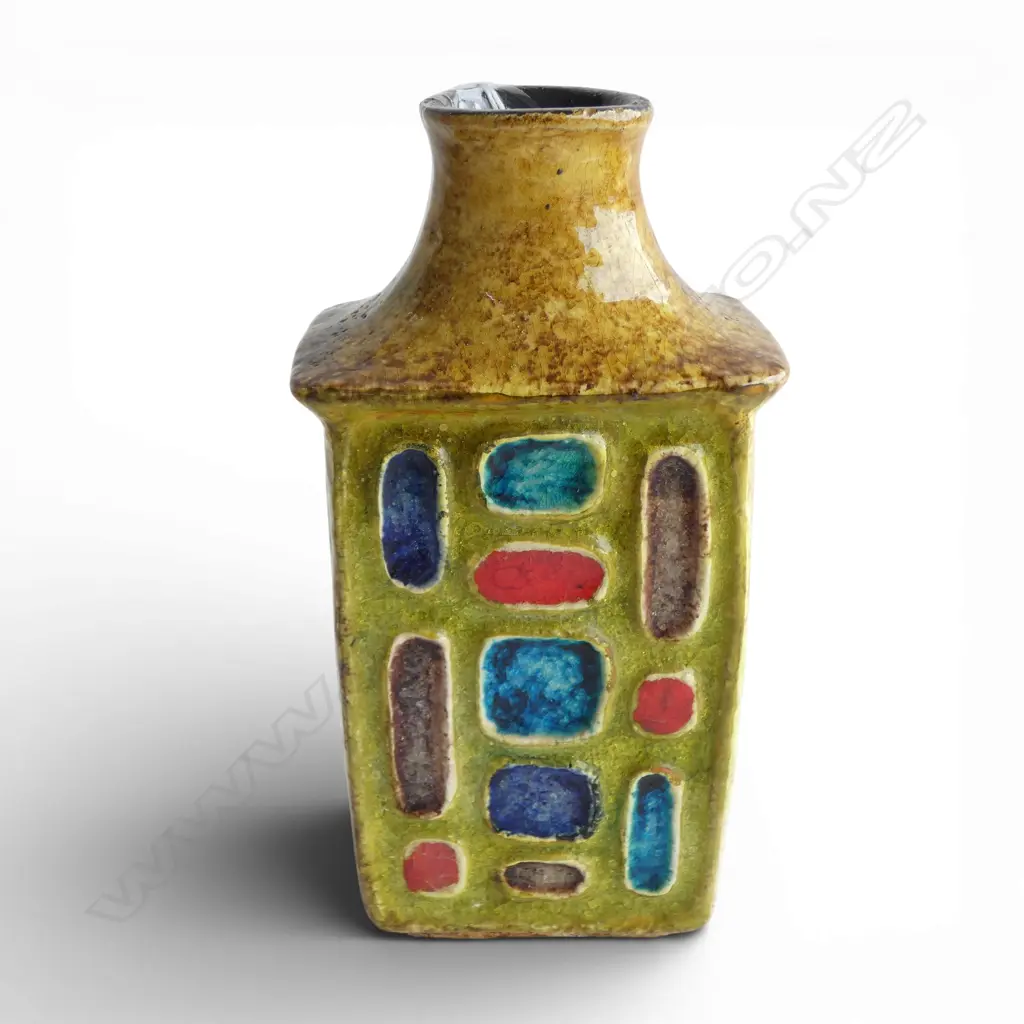 A GERMAN STUDIO POTTERY GLAZED CERAMIC VASE 225mm (H) Image 1++