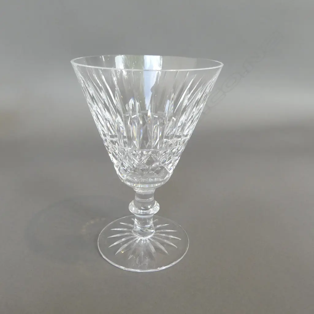 8 WATERFORD TRAMORE WINE GLASSES H.140mm Image 1++