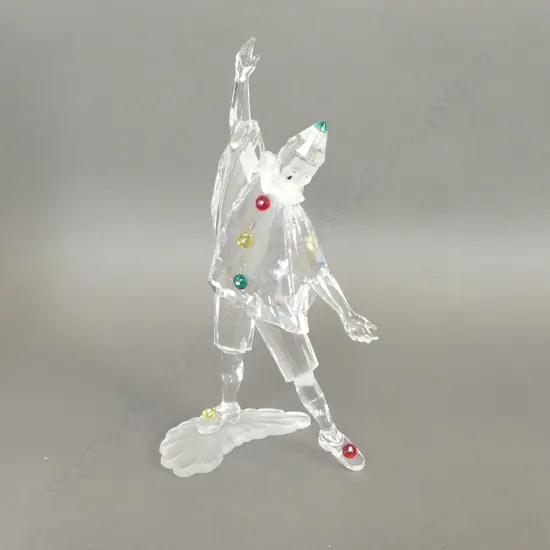 SWAROVSKI 'MASQUERADE' PIERROT boxed + stand 