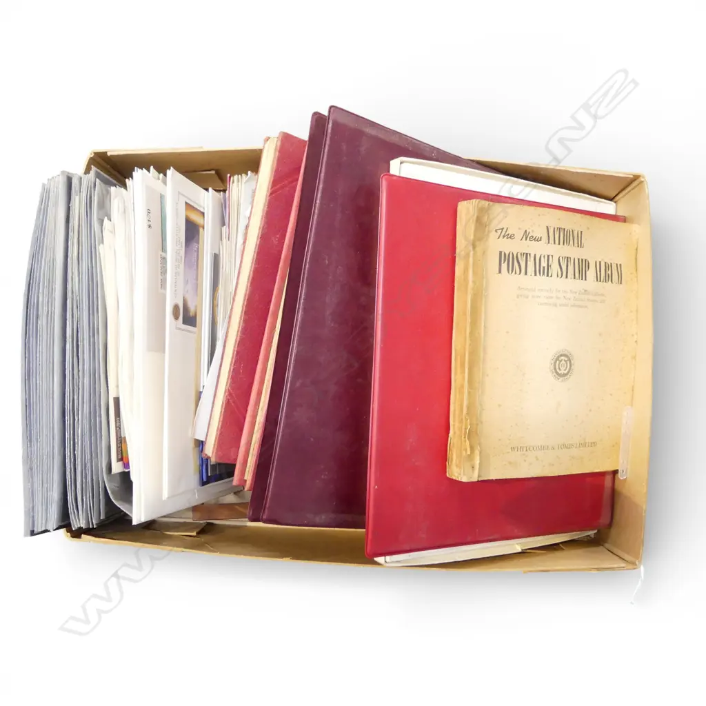 ASST. STAMP ALBUMS, FIRST DAY COVERS ETC Image 1++